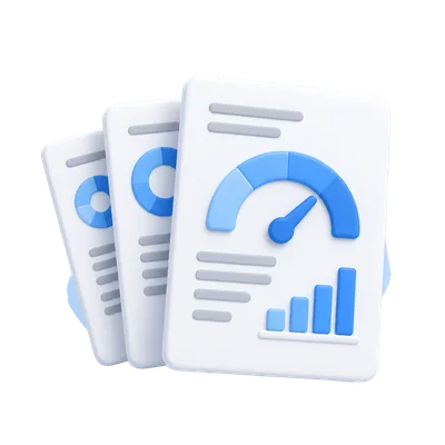 3-bureau credit report illustration